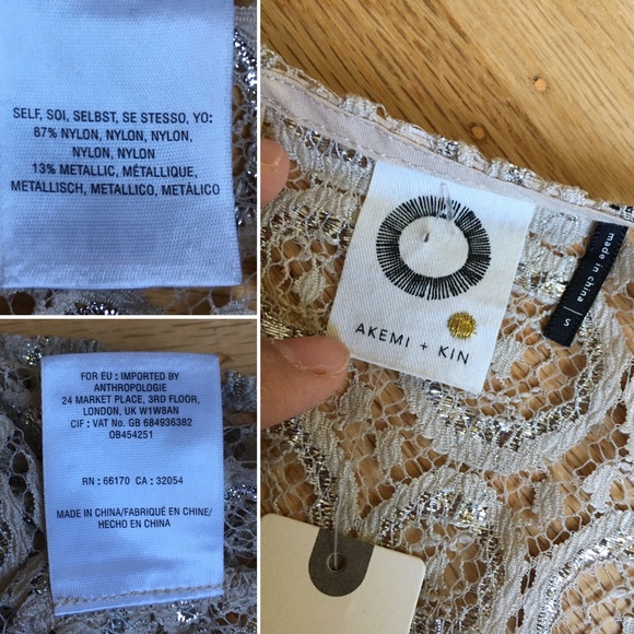 SOLD. Gorgeous lace top Anthropologie - Picture 4 of 8